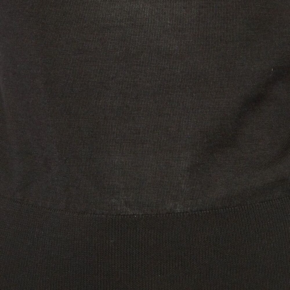 Dolce & Gabbana Black Cashmere Knit Turtle Neck Sweater Xs - Picture 3 of 5